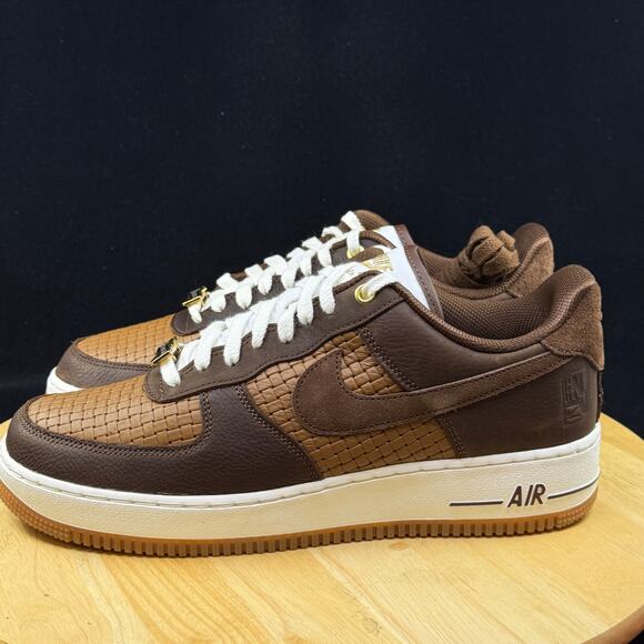 Nike Air Force 1 Low '07 LV8 Jersey Made It Brown White IM6644-259 Men's Sz 10.5 - Picture 3 of 10